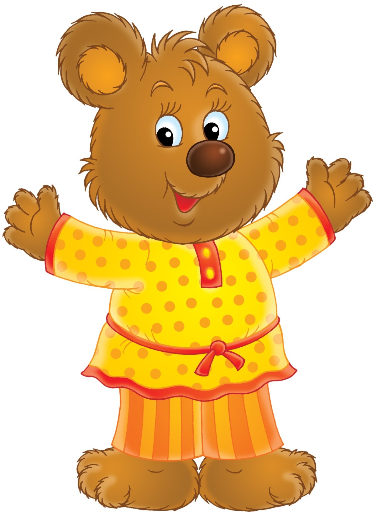 Мишутка из сказки три медведя