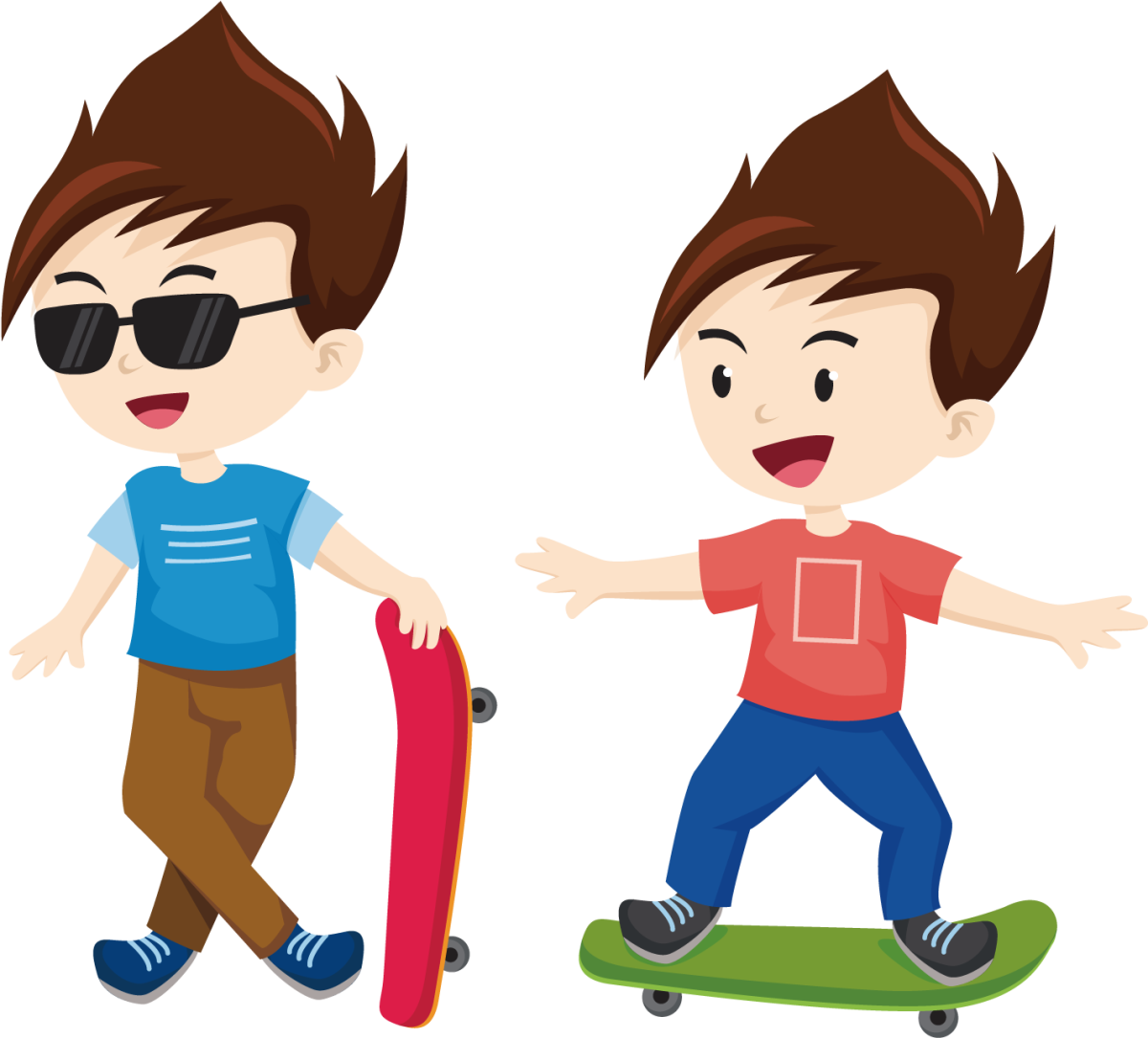 Мальчик здоровается