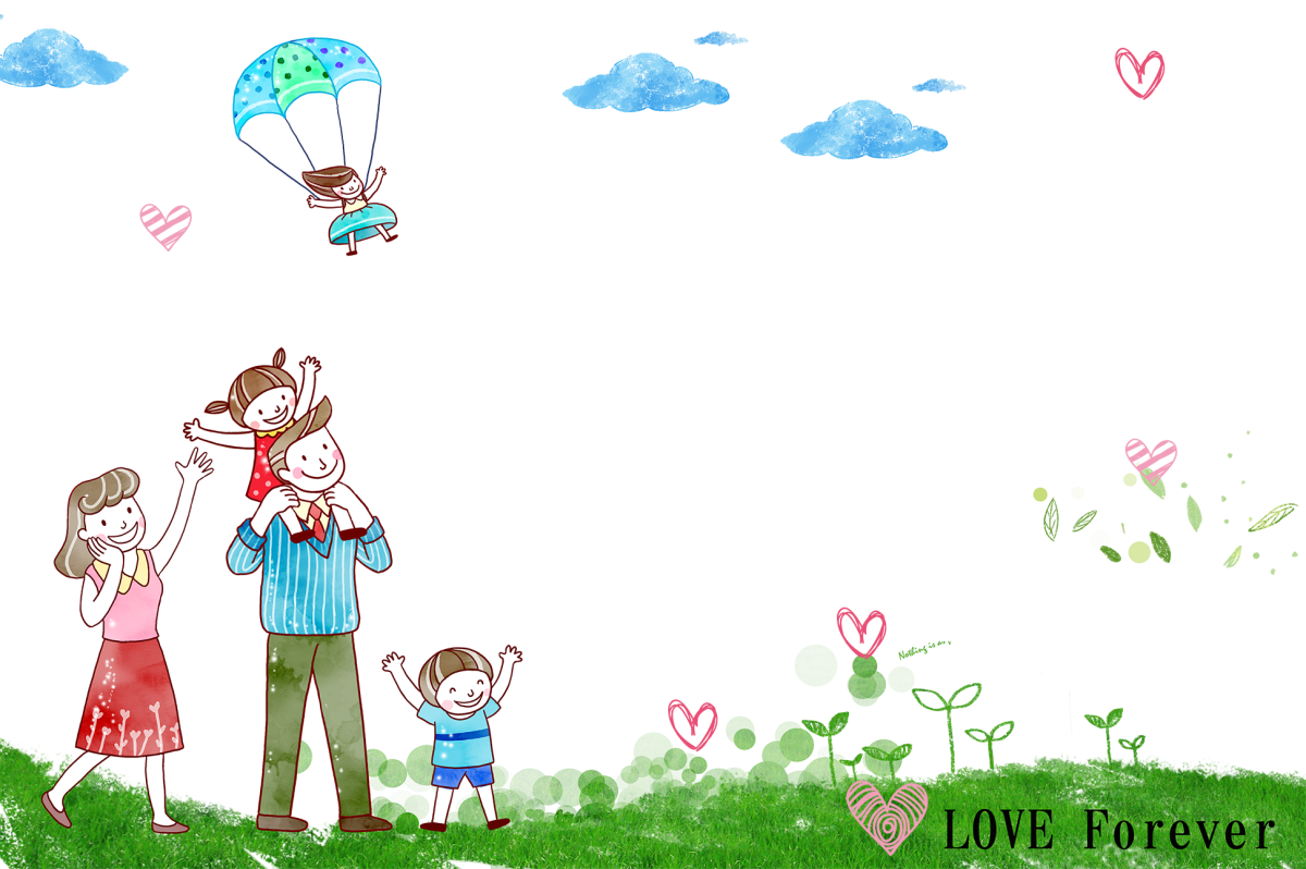 Фон для семейной презентации