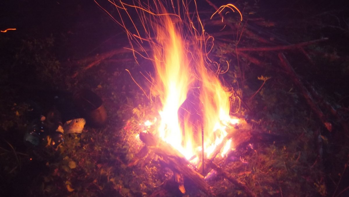 Ночной костер