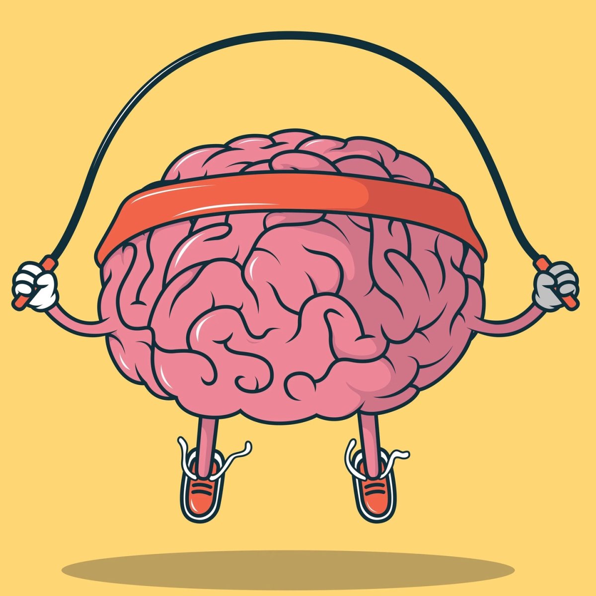 Мозг нарисованный