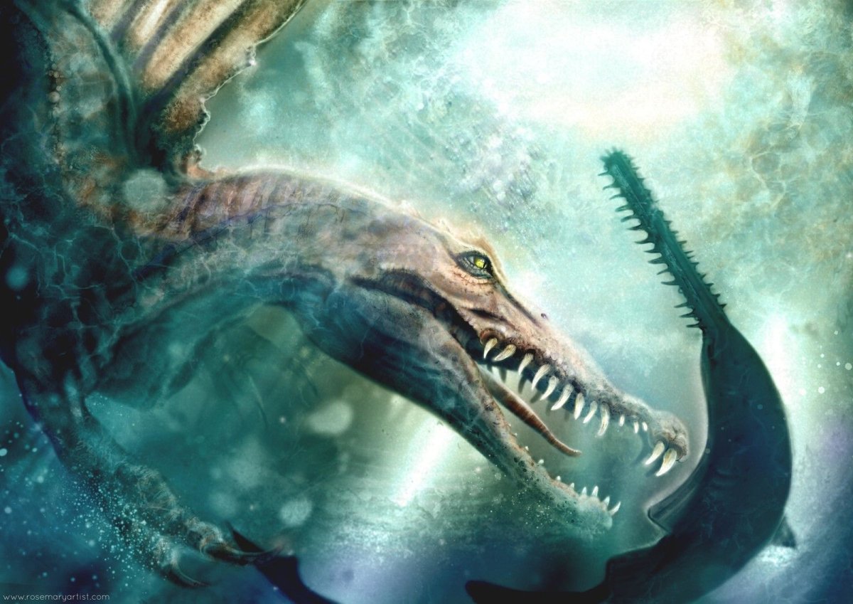 Морской Спинозавр