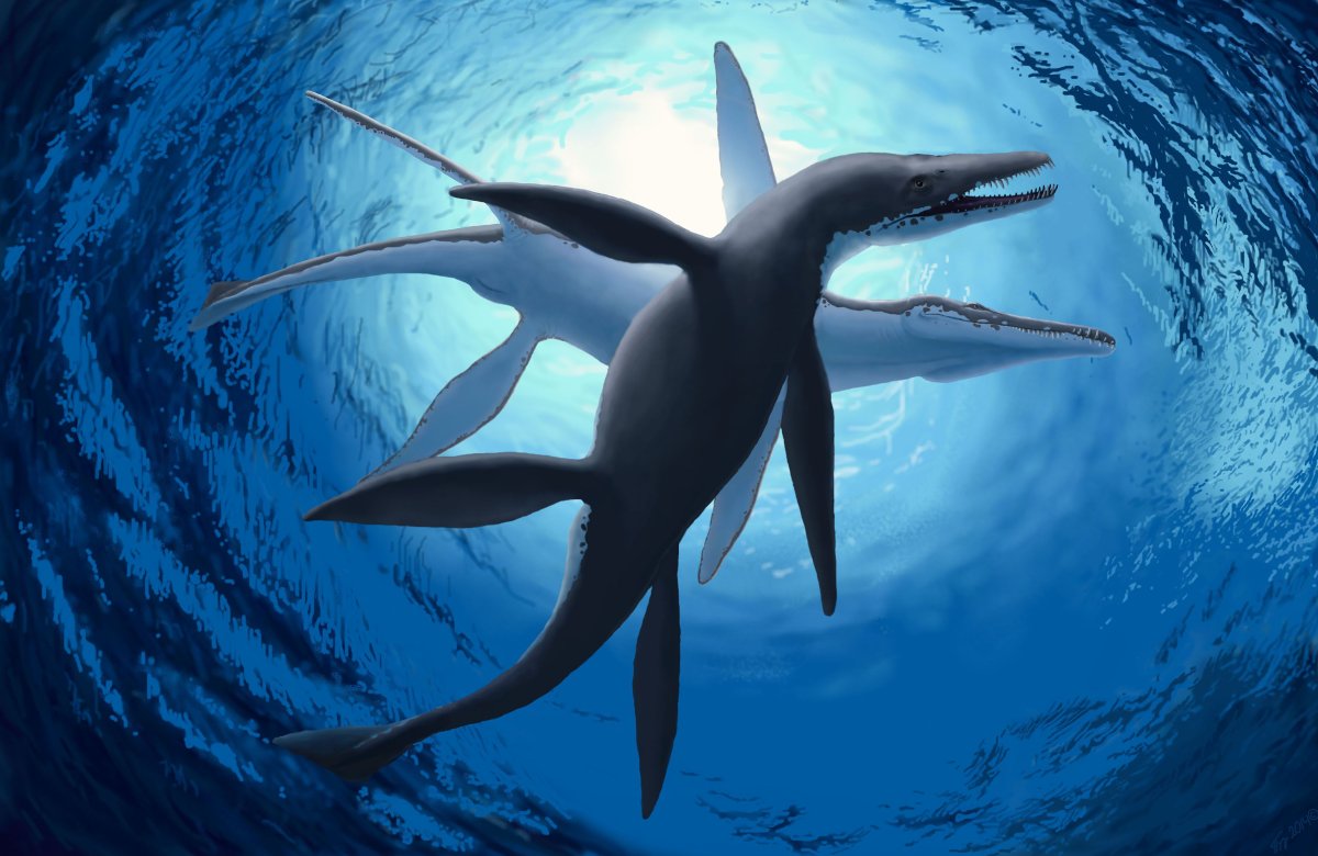 Морской динозавр Лиоплевродон