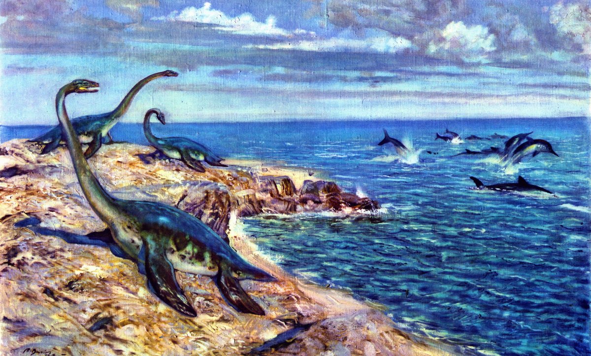 Зденек Буриан динозавры