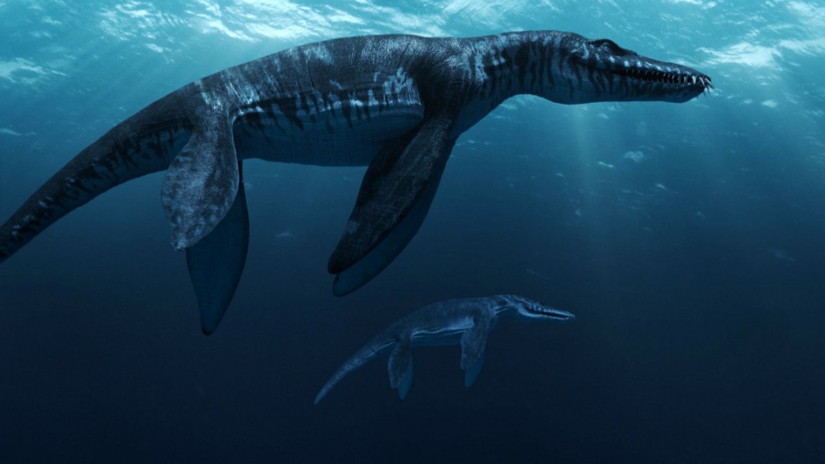 Морской динозавр Лиоплевродон