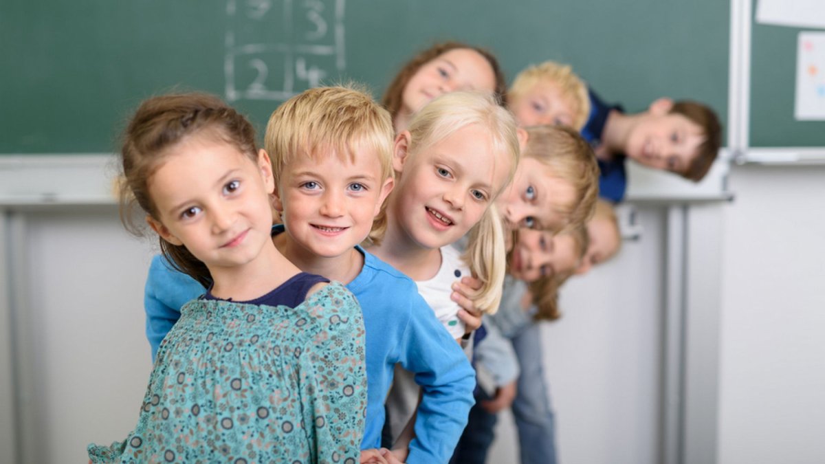 Школьник и дошкольник