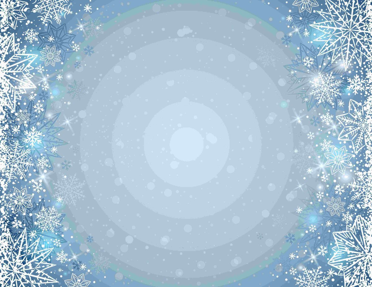 Зимний фон