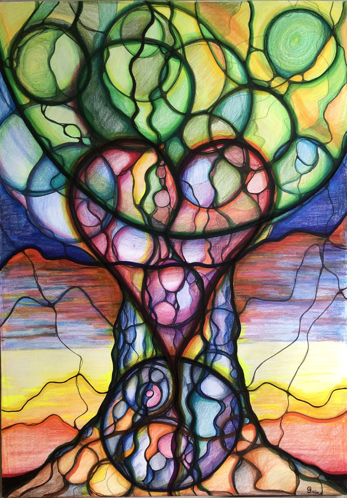 Нейрографика портрет