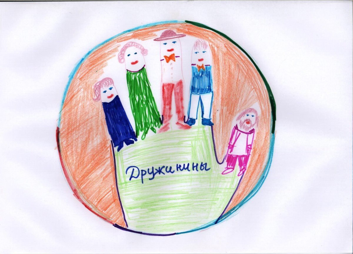 Герб семьи рисунок