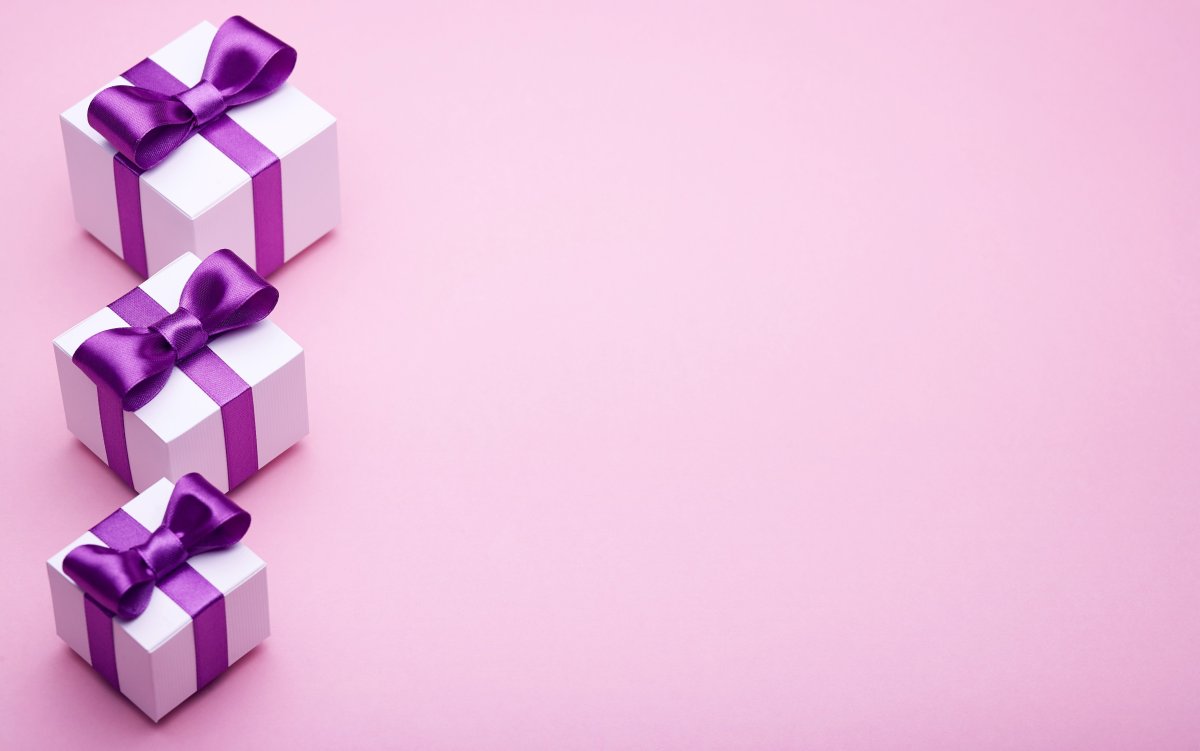 Красивый фон с подарками