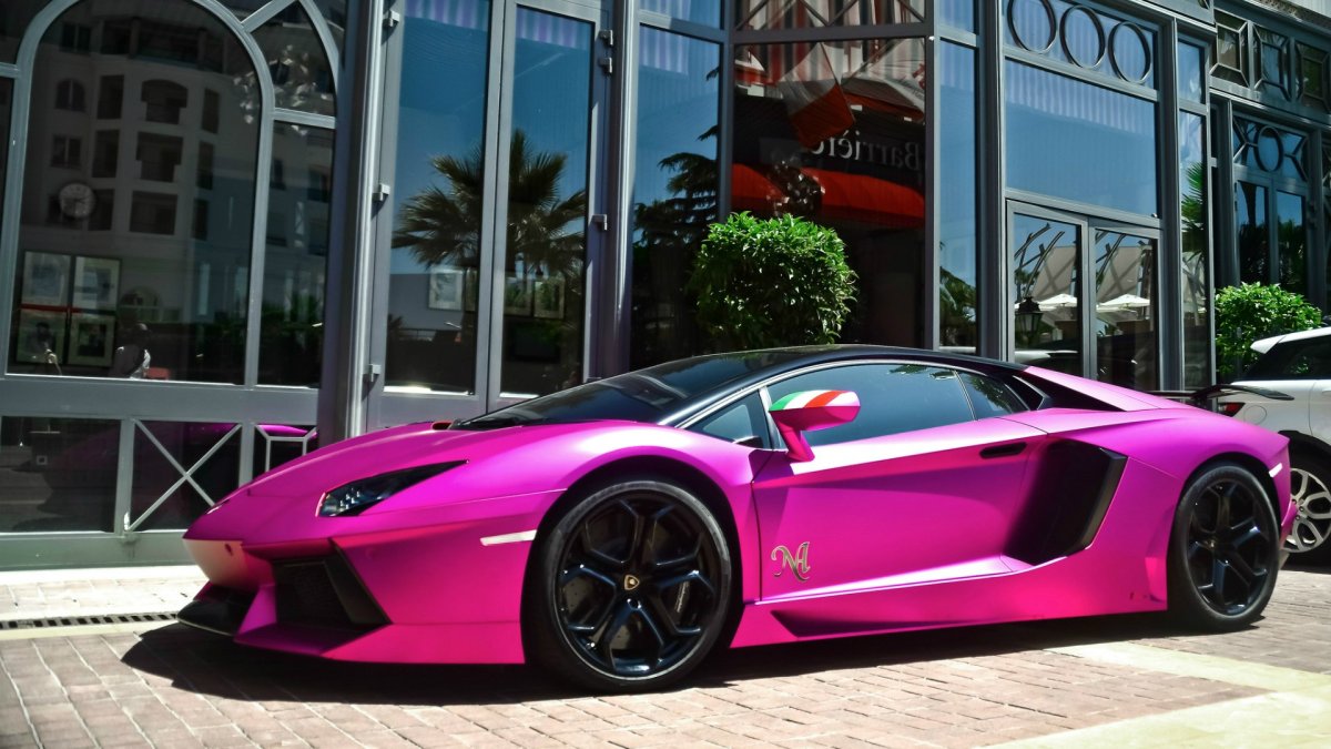 Lamborghini Aventador 4к