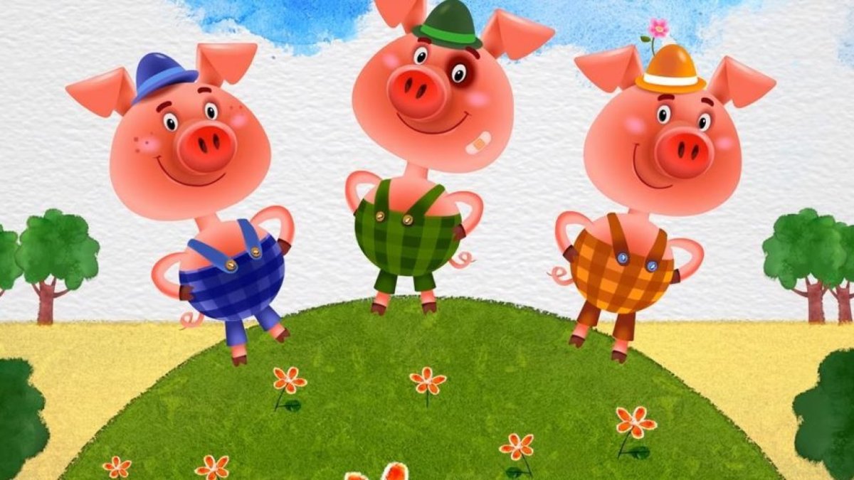 Три поросенка на Поляне