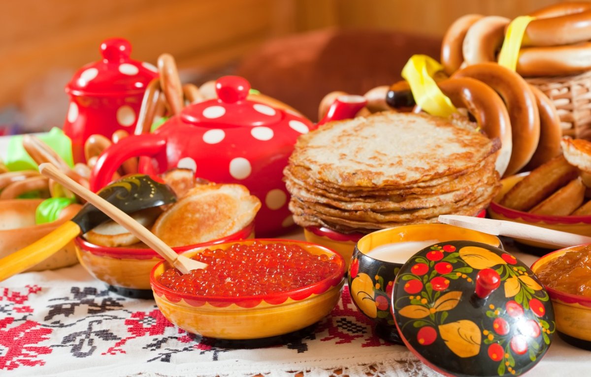 Угощения на Масленицу