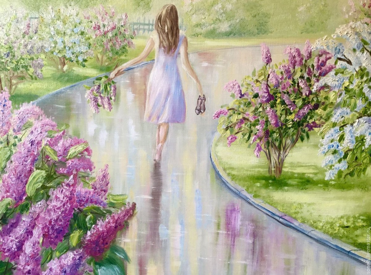 Поле одуванчиков