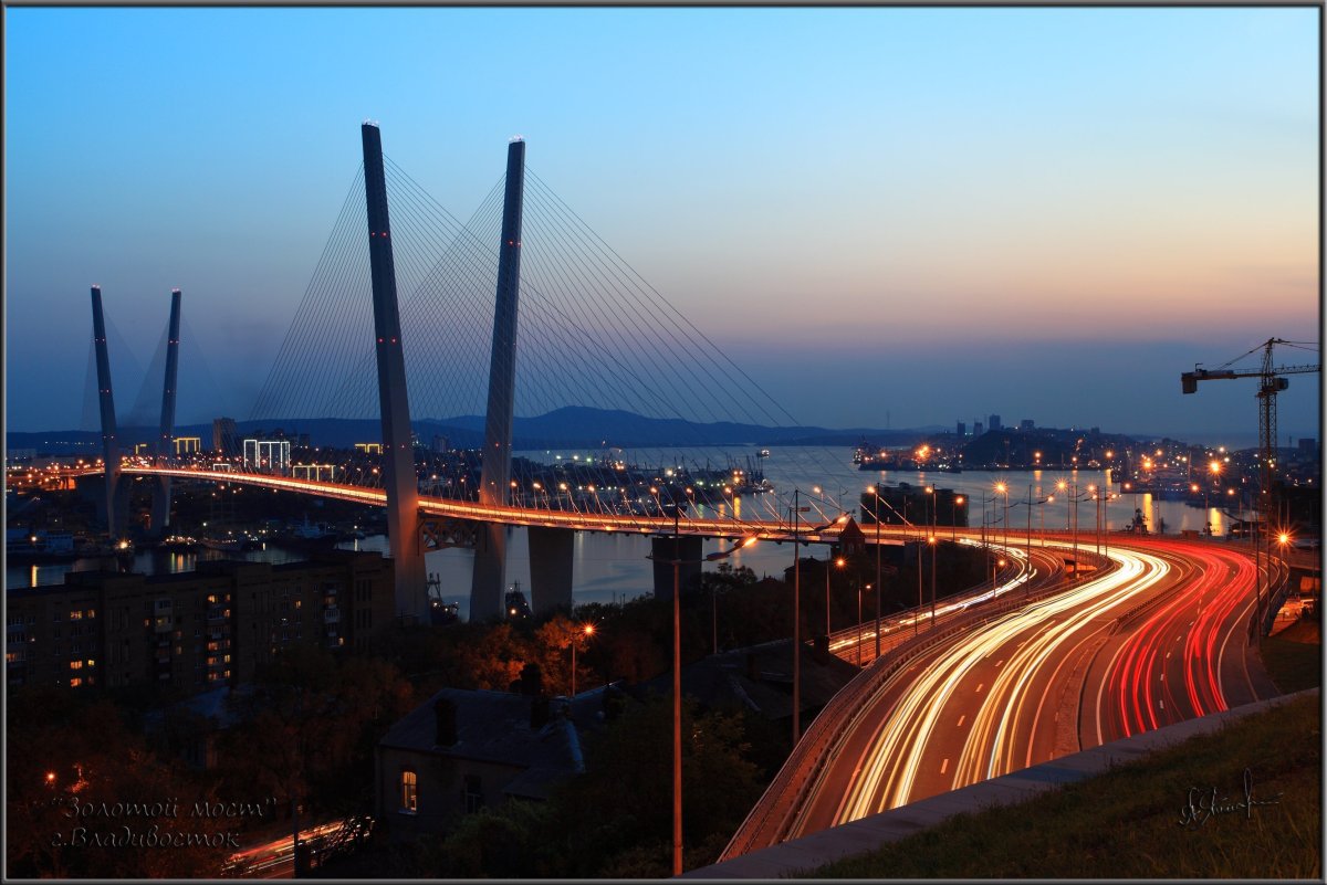 Вантовый мост Владивосток