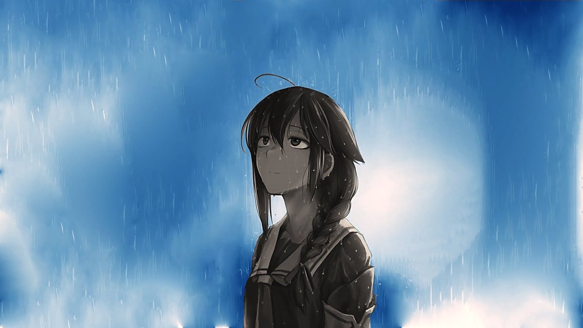 Тян под дождем