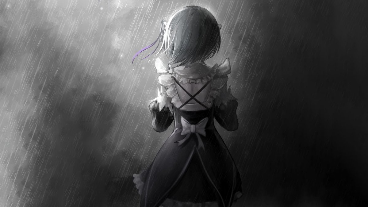 Аниме обои темные