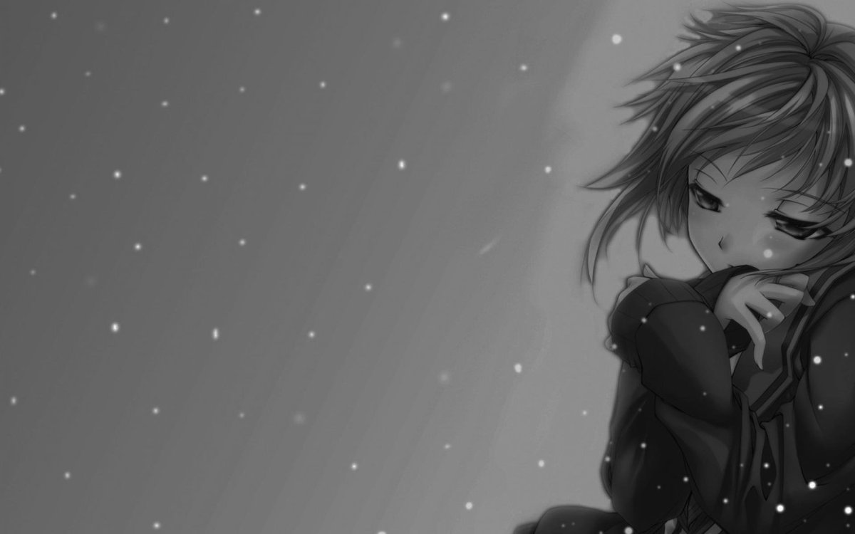 Грустные аниме