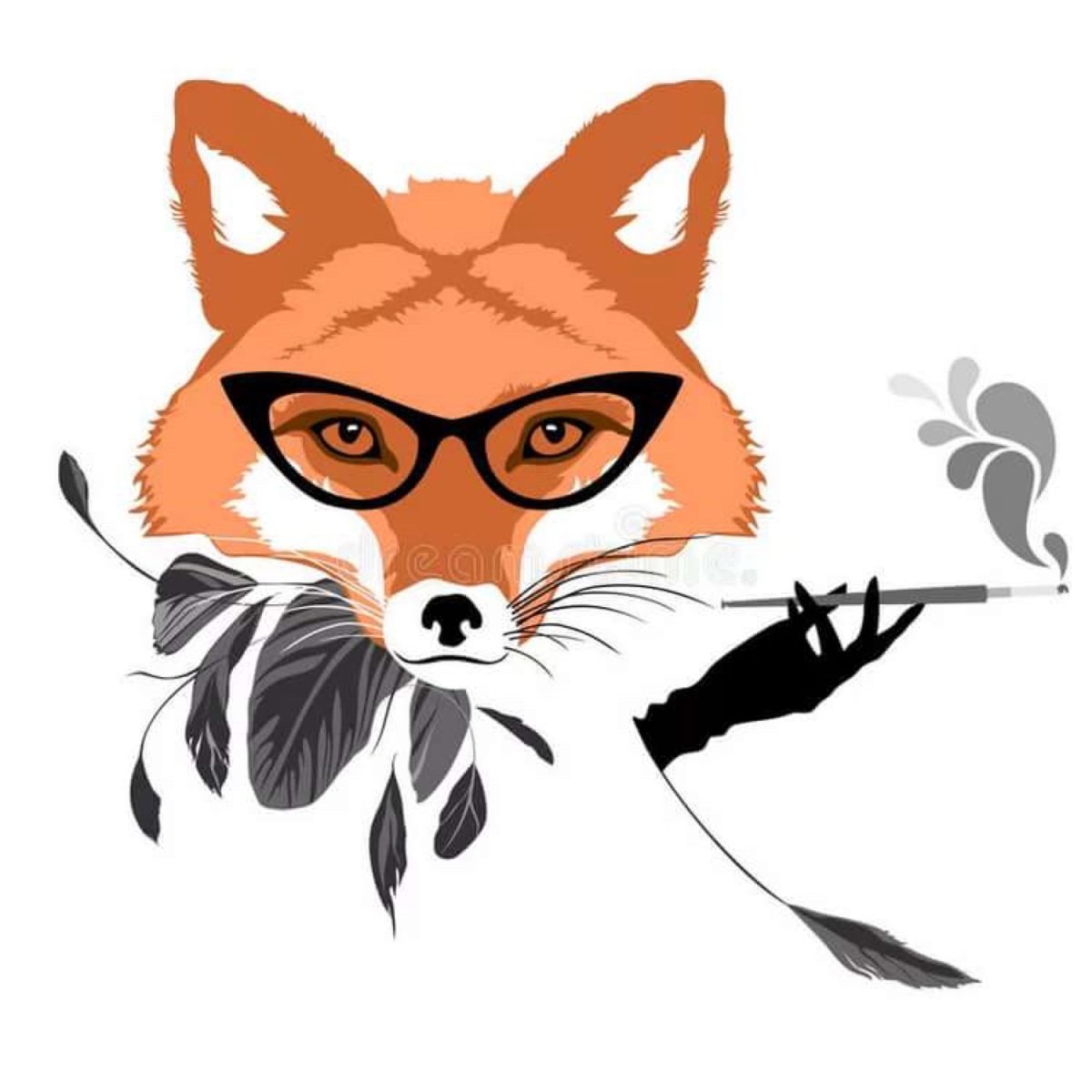 Лисичка в очках