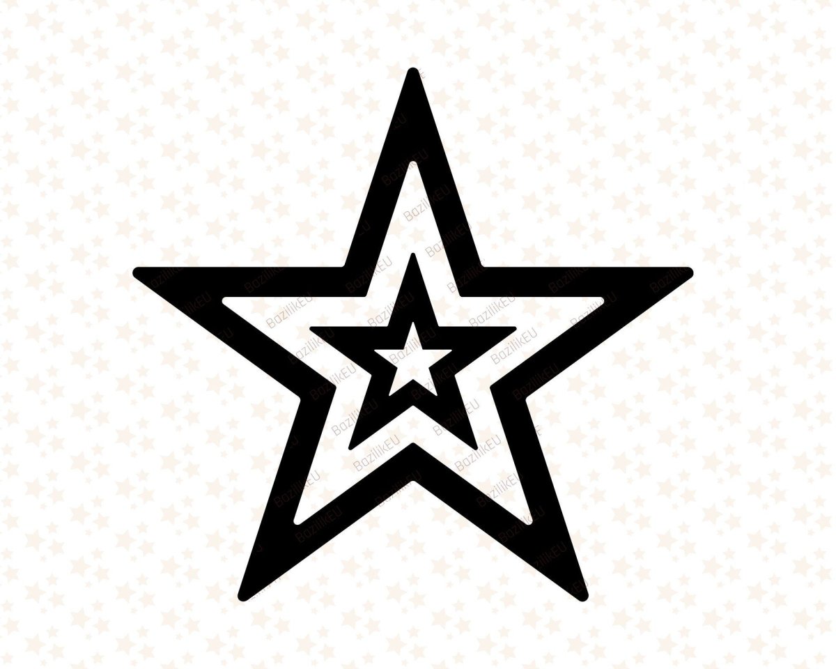 Звезда раскраска