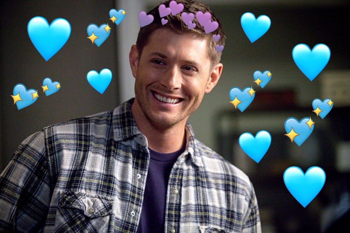 Дин Винчестер подмигивает