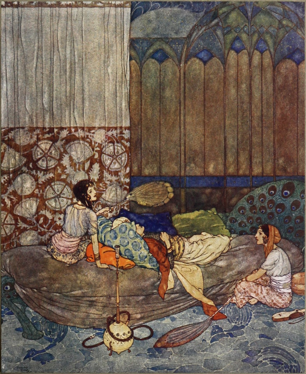 Эдмунд Дюлак (1882 - 1953) иллюстрации