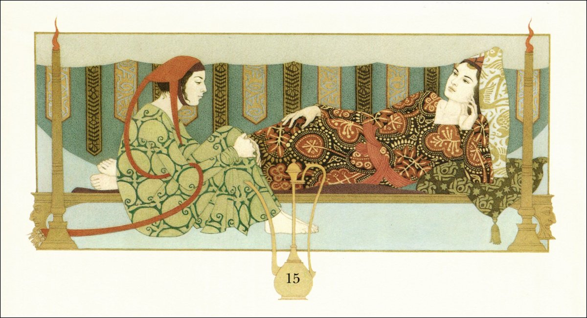 Ольга и Андрей Дугины иллюстрации тысяча и одна ночь