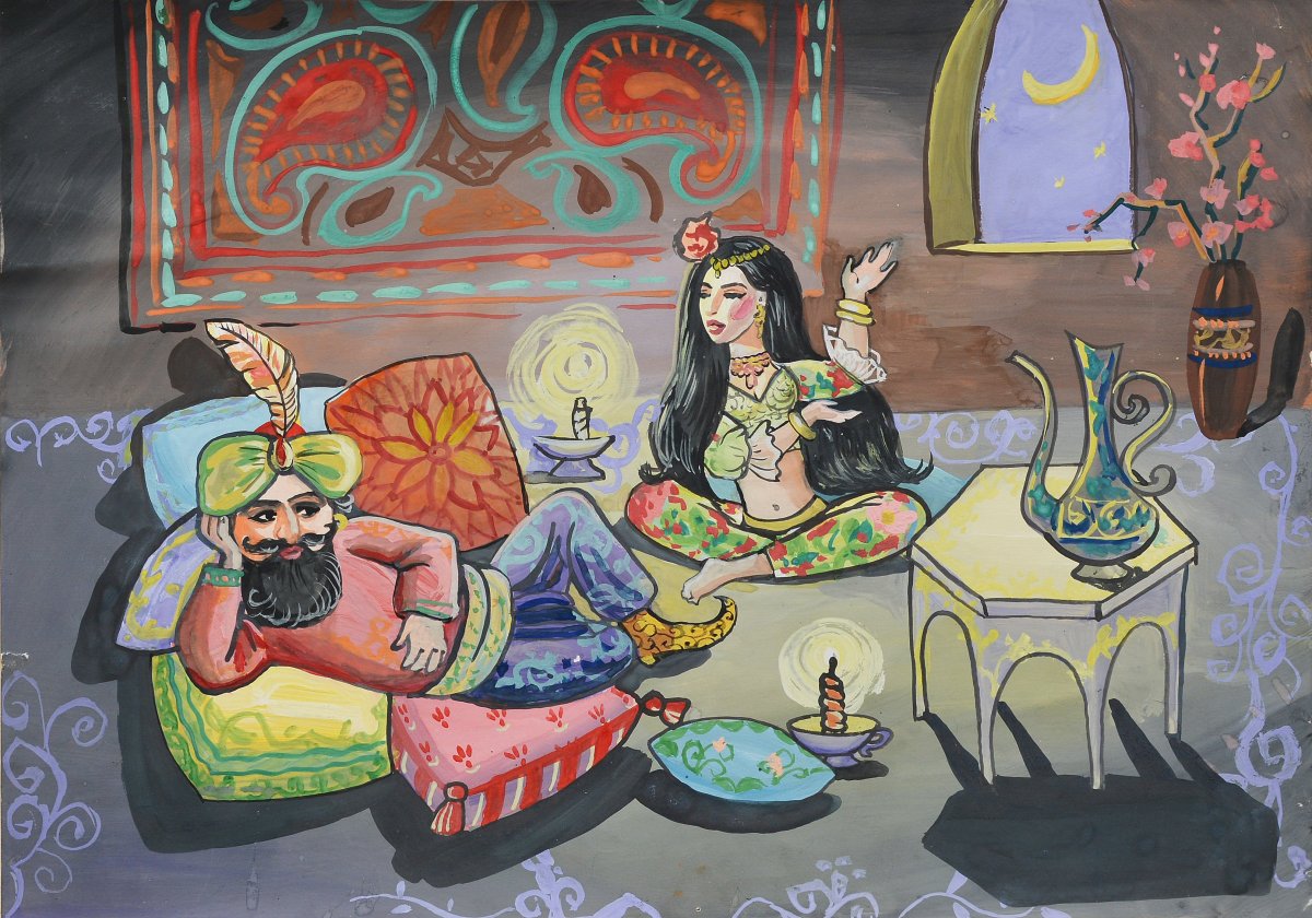 1001 Ночь Шахерезада и Шахрияр