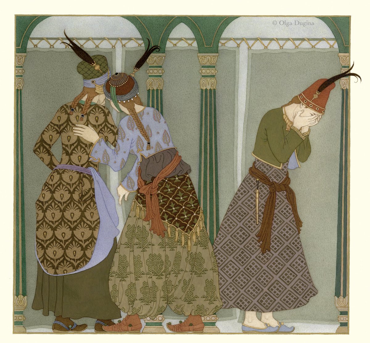 Дугина иллюстрации 1001 ночь