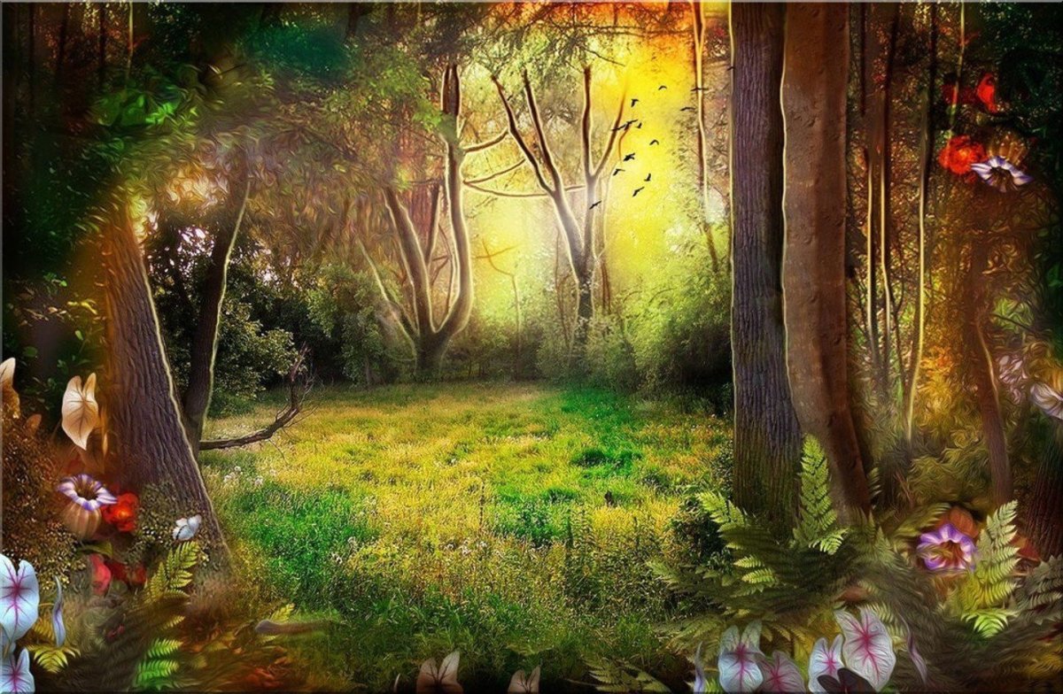 Сказочный фон