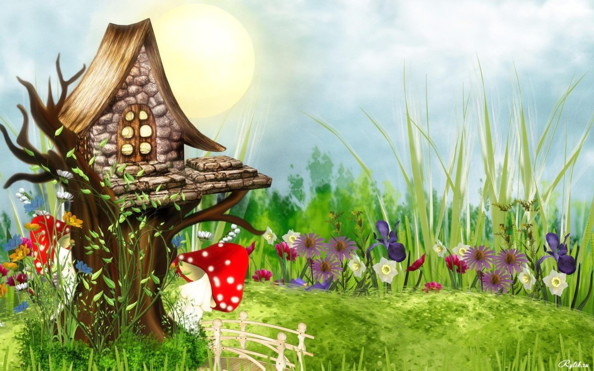 Сказочный фон для презентации