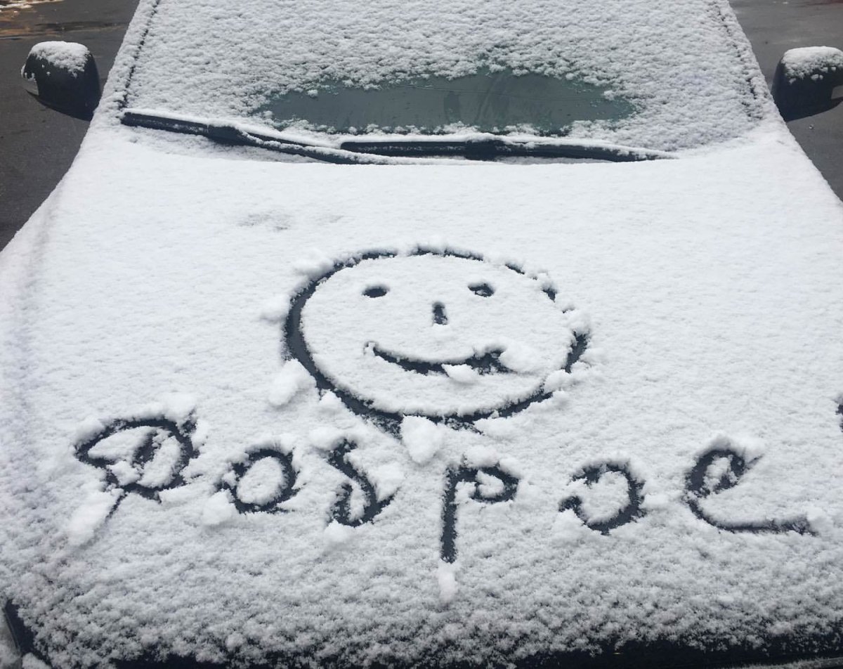 Зима позитив