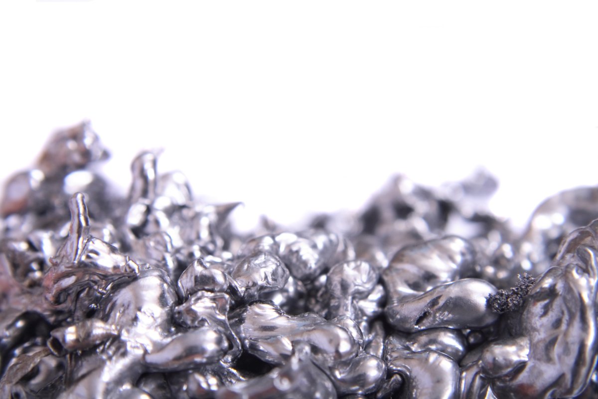 Фотография жидкого железа