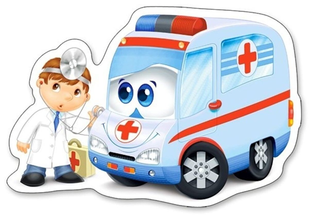 Машина скорой помощи для детского сада