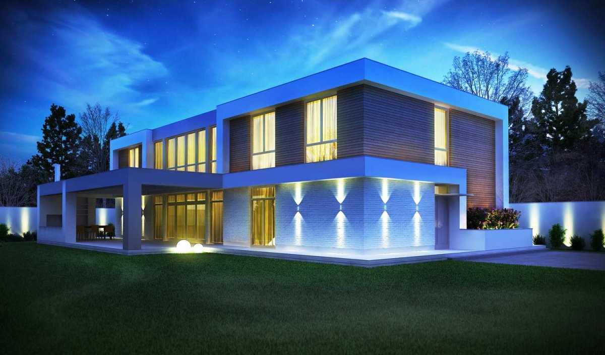 Подсветка экстерьера