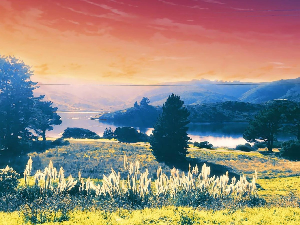 Нежный пейзаж