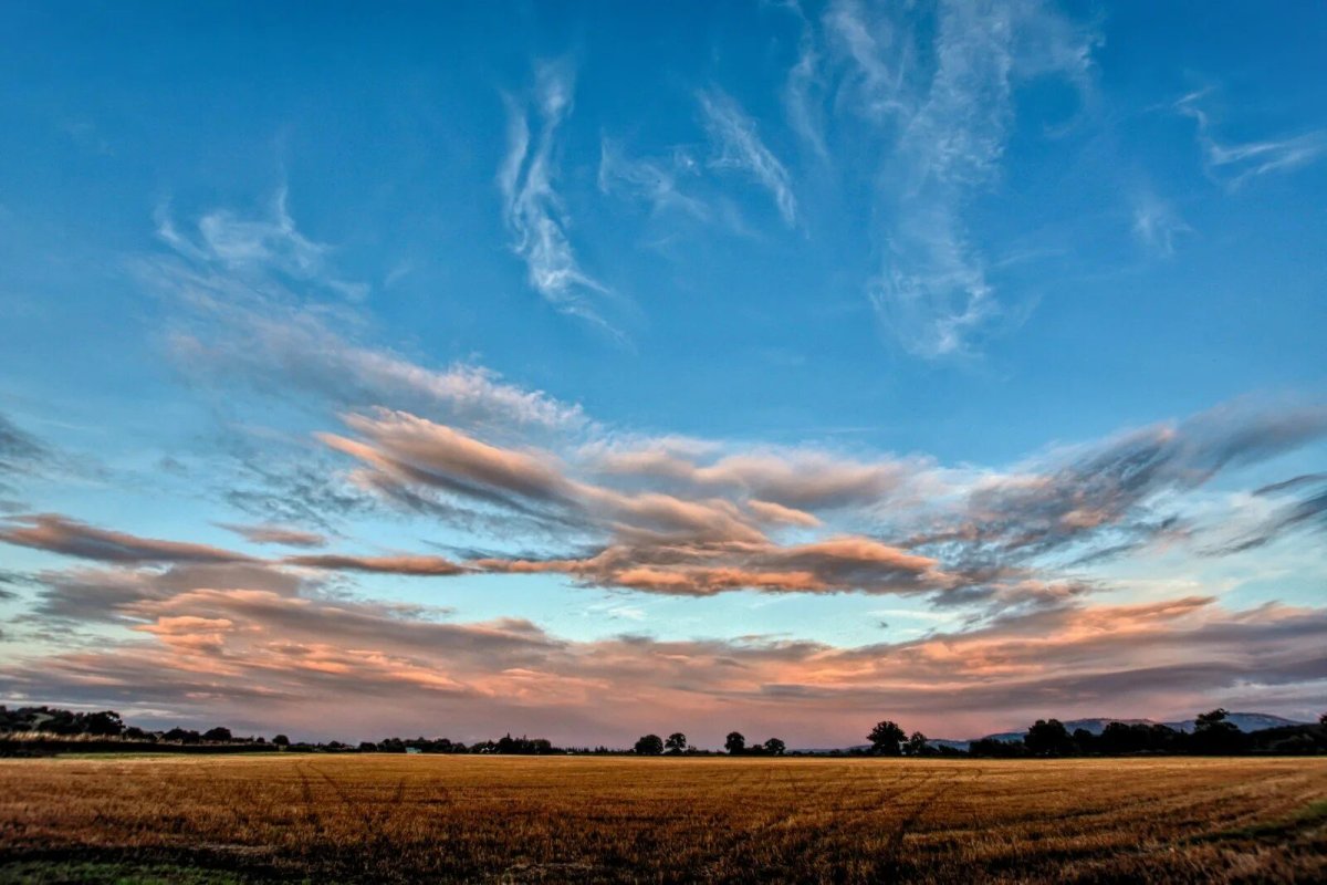 Пейзаж небо
