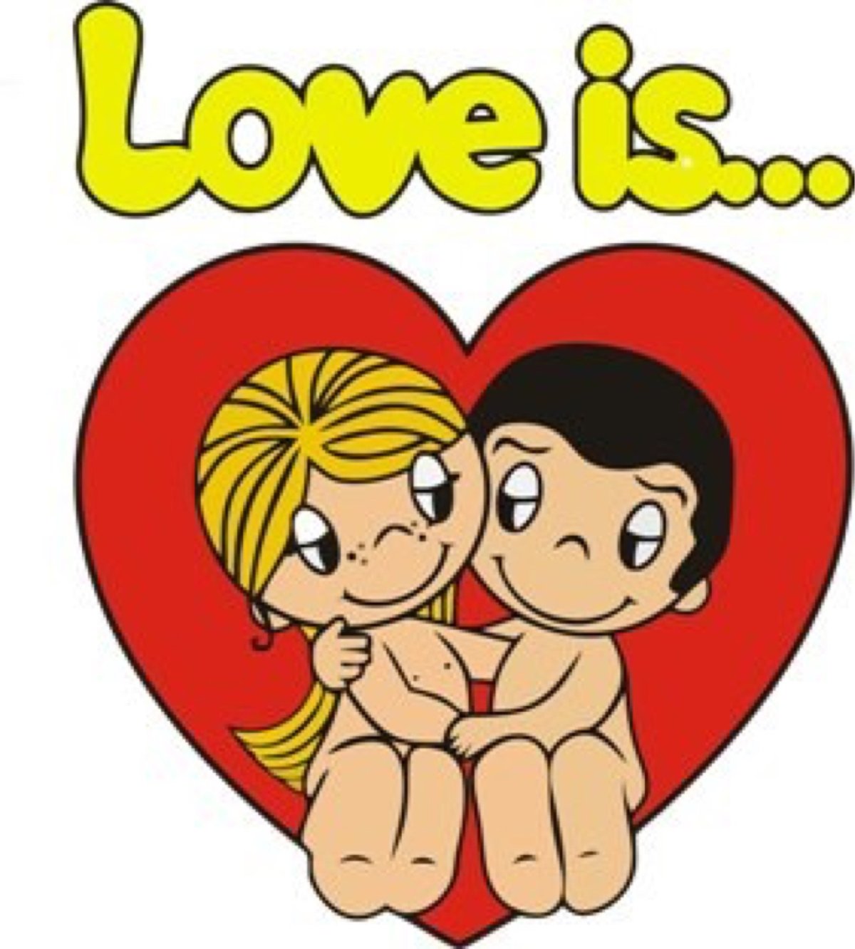 Раскраска жвачка Love is