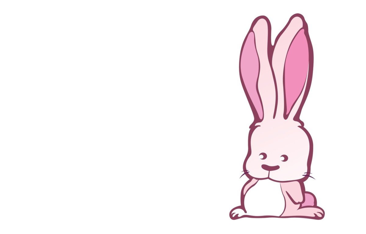 Милый зайчик с подарком