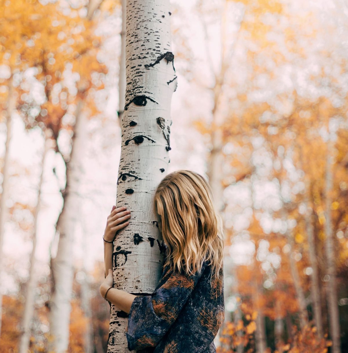 Фотосессия в березах