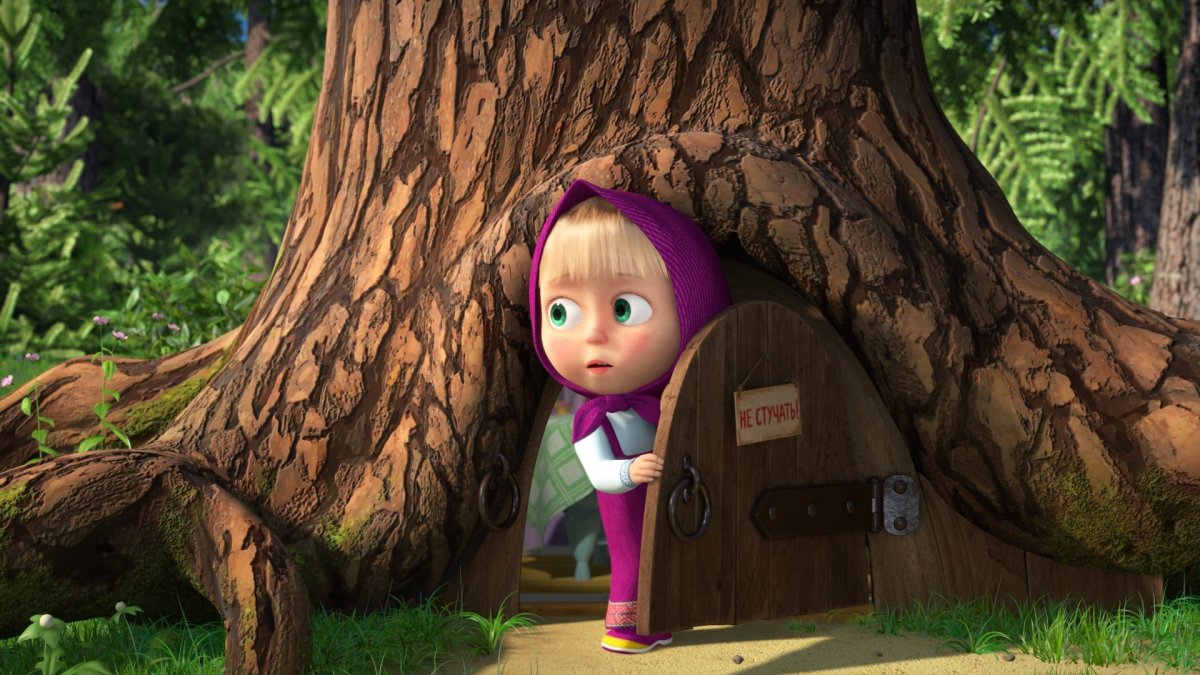 Мультик Машенька и медведь