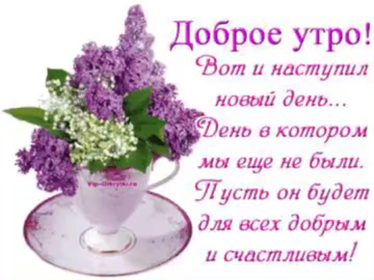 Открытки с добрым утром с пожеланиями