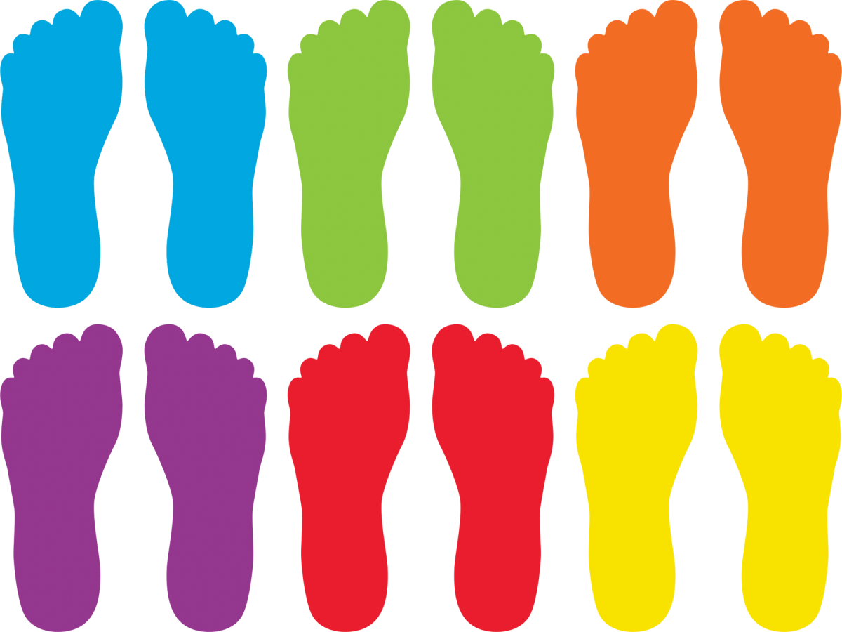 Следы животных силуэт