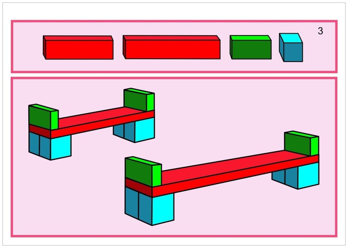 Конструирование для малышей мебель