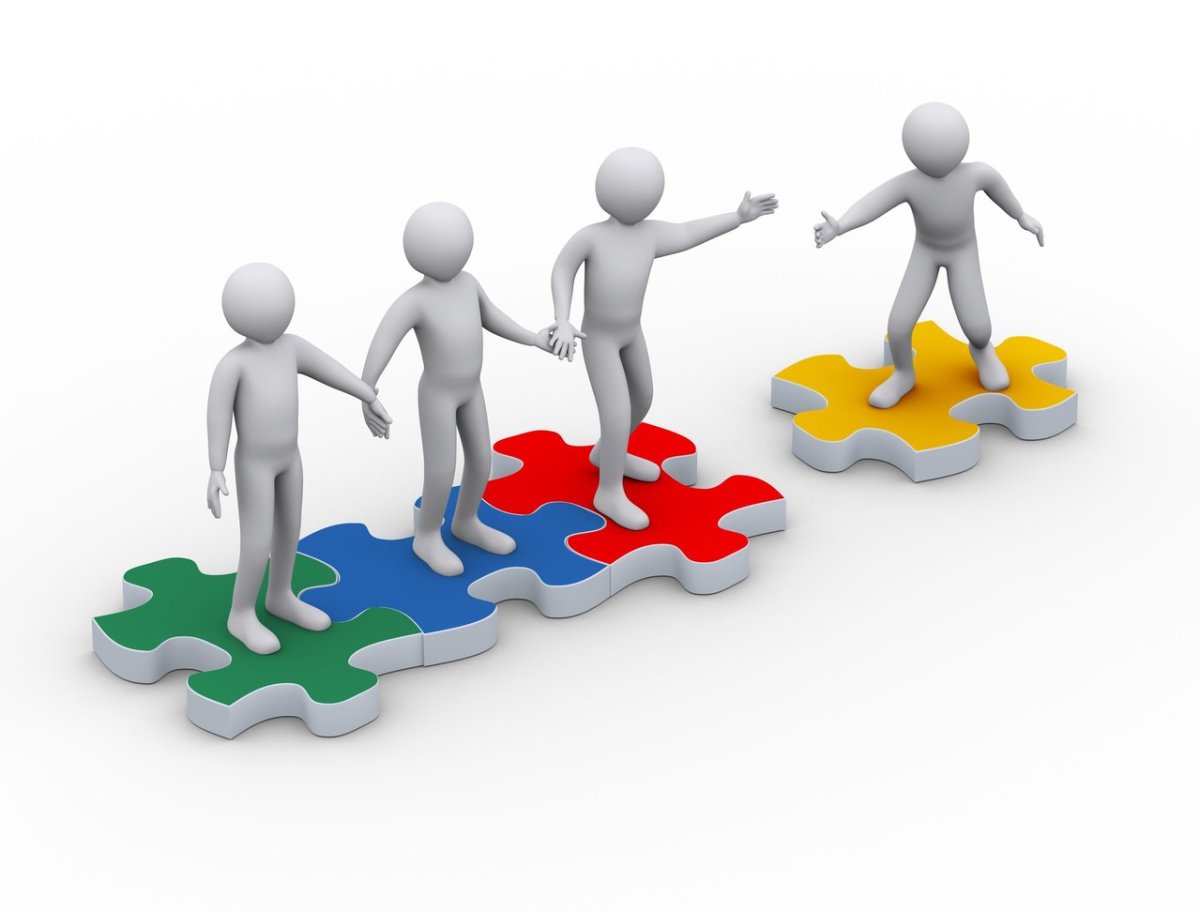 Совместный труд человечки