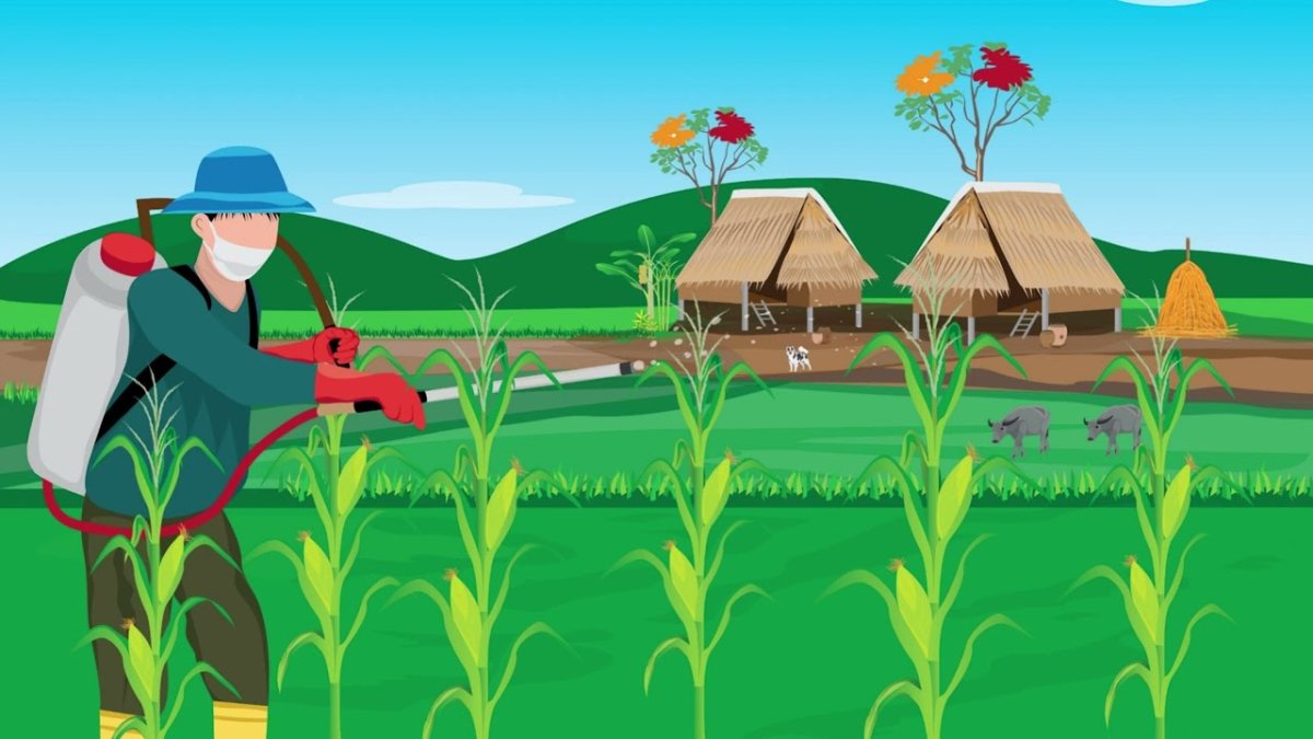 Агроном рисунок для детей