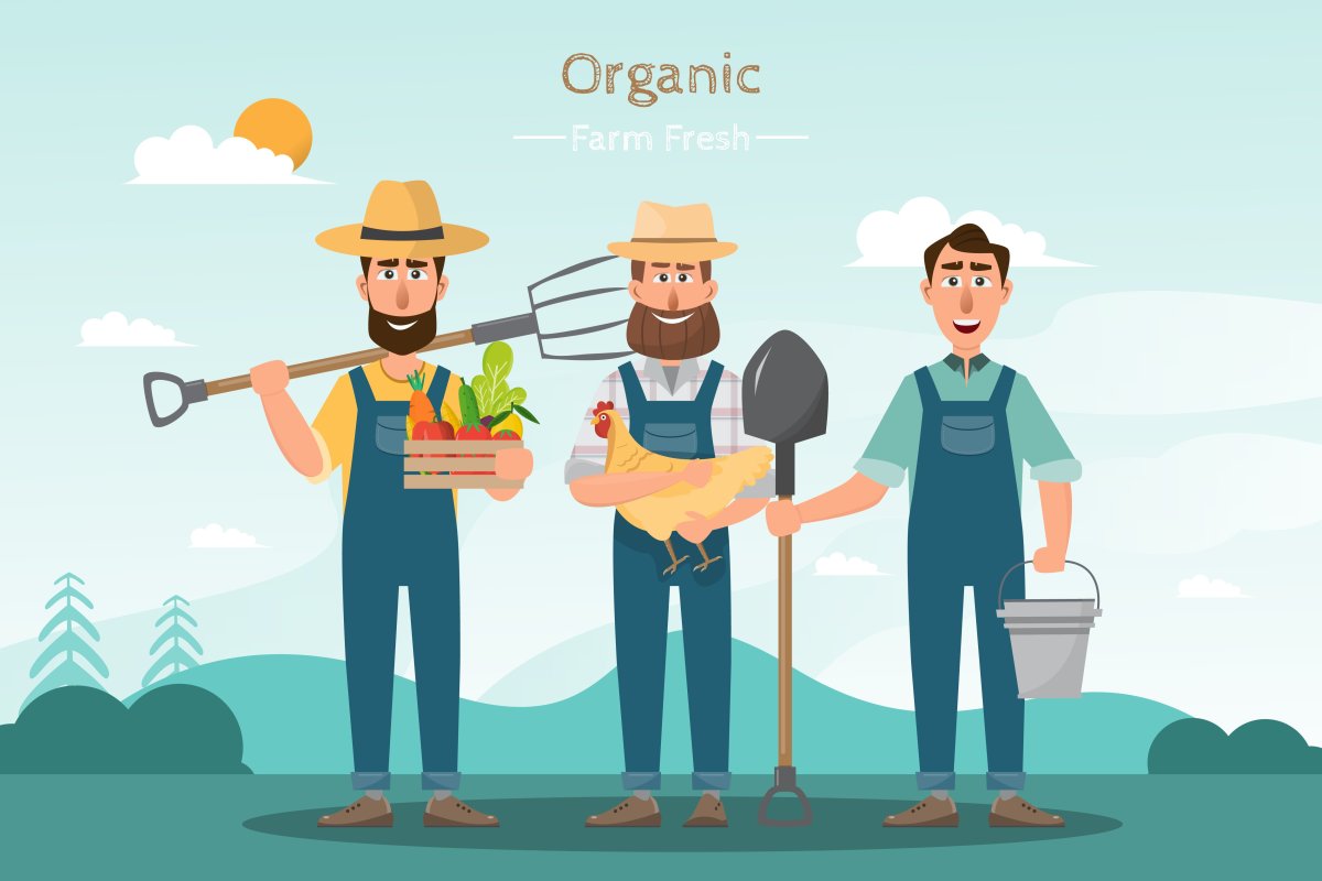 Фермер Графика