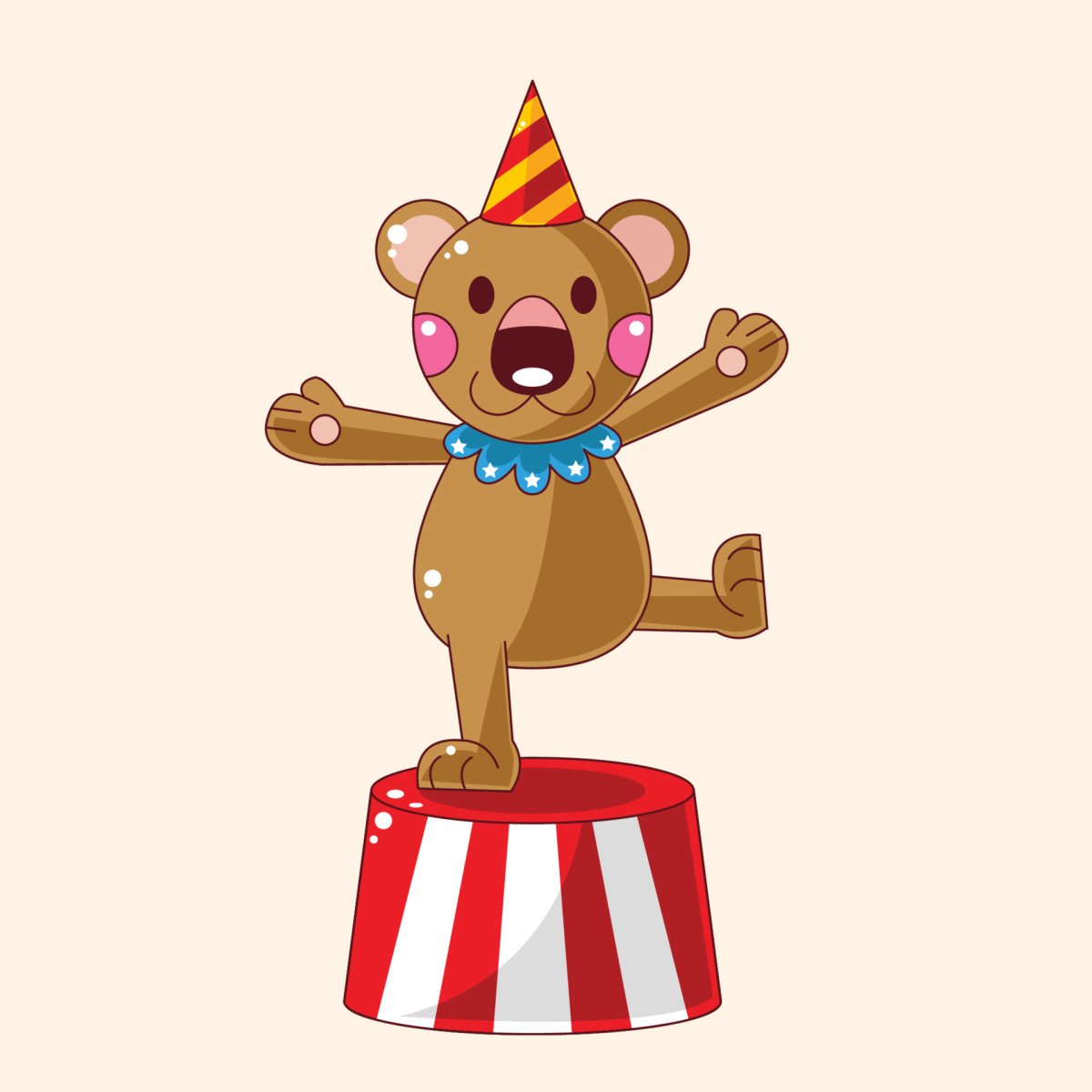 Щенки в цирке