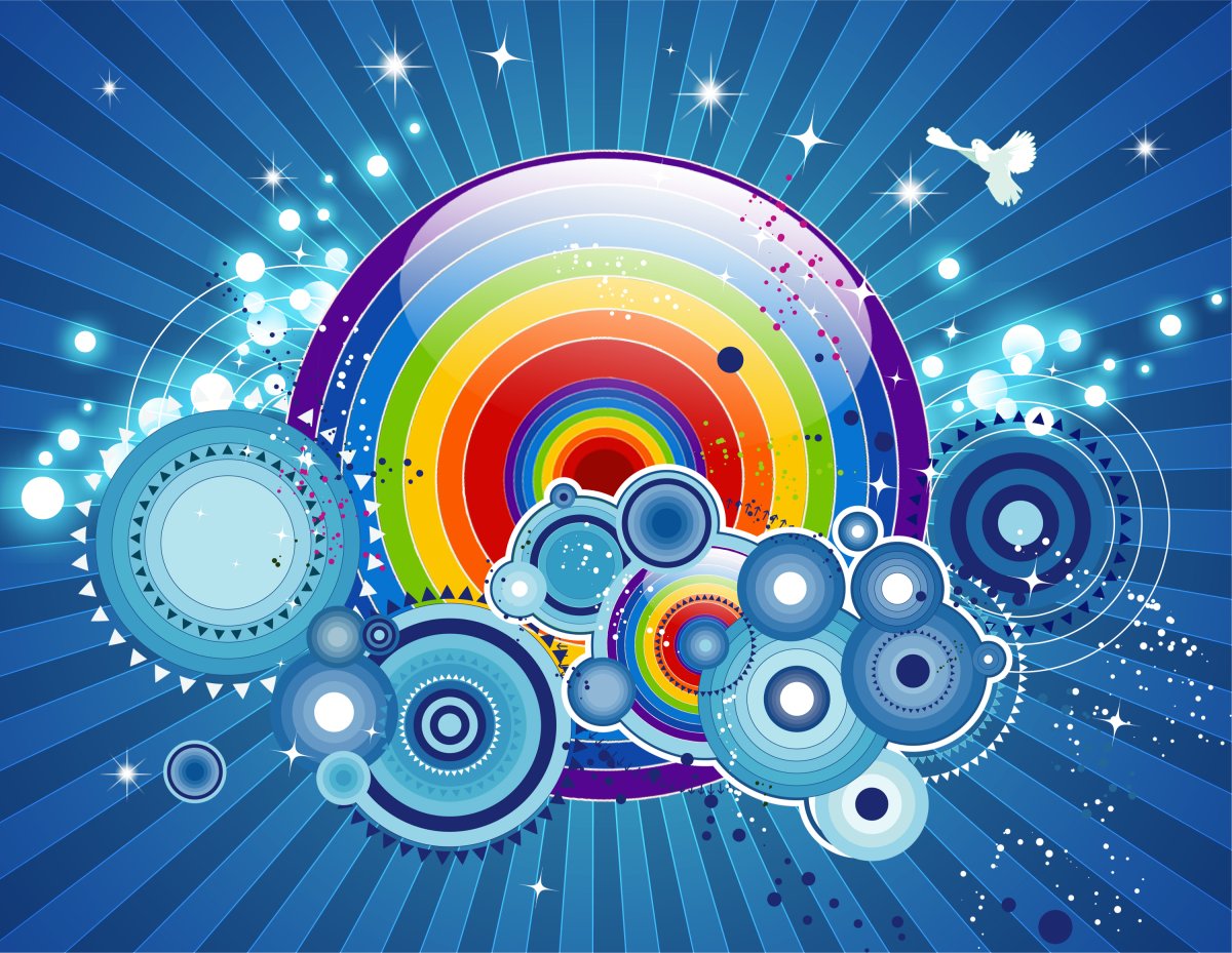 Абстракция круги