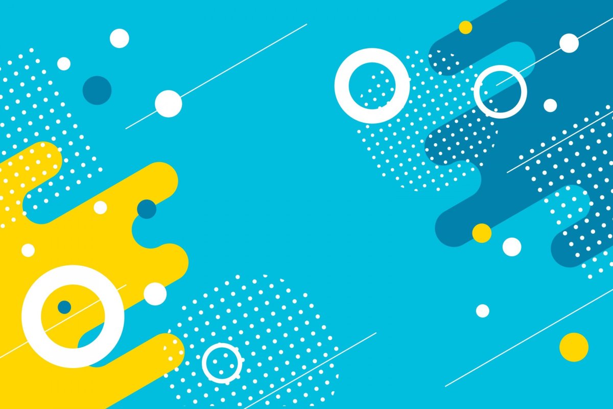 Геометрический фон круги